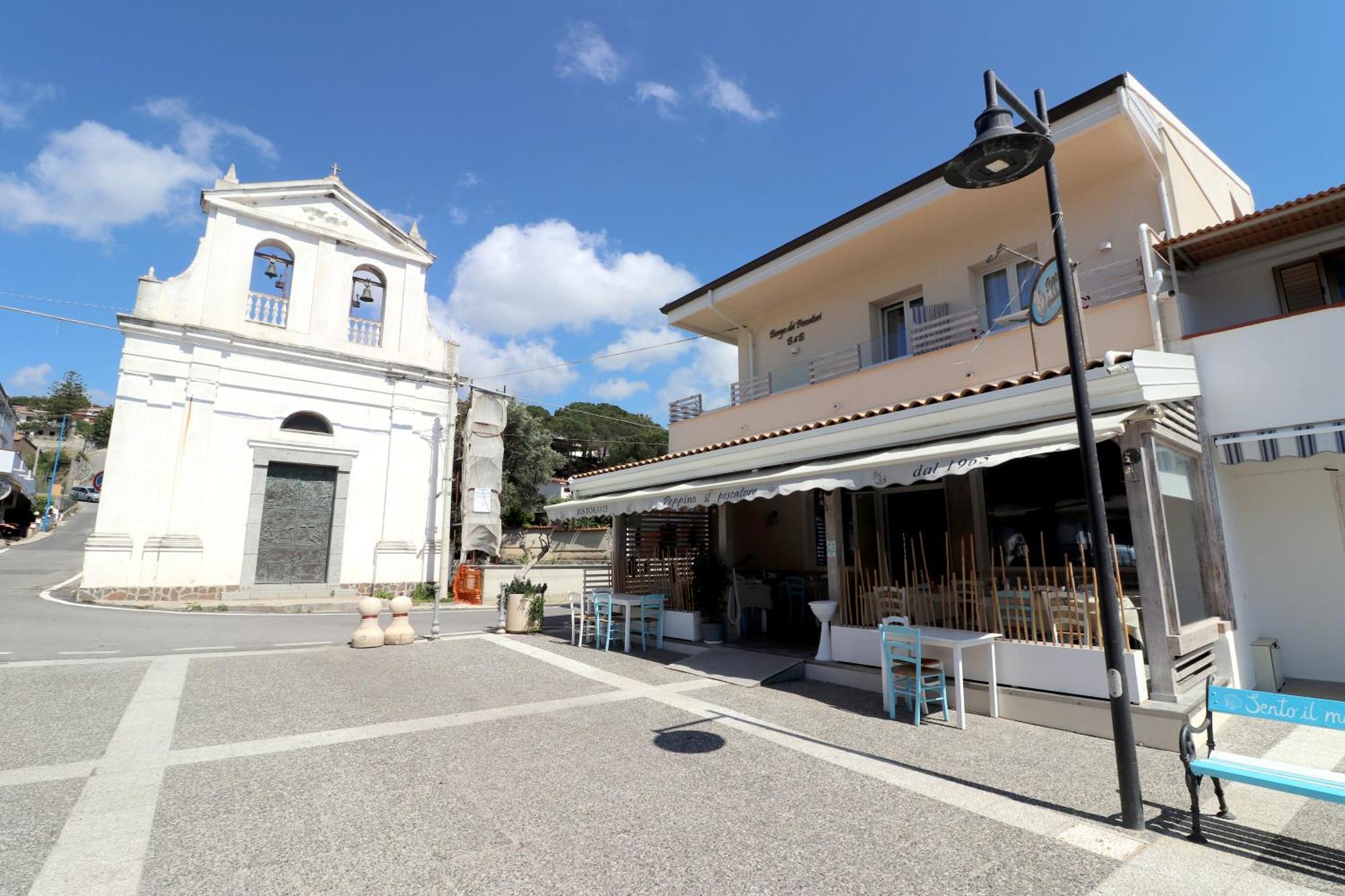 Borgo Dei Pescatori - Sul Mare Bed and Breakfast Capo Vaticano Exterior foto